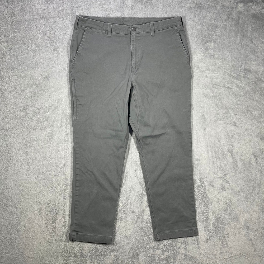 Duluth Trading Co Pants Mens 38x30(36x29) Gray DuluthFlex Ballroom Utility